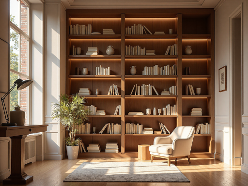 专业咨询办公室环境，现代化办公设备，温馨舒适的咨询室布置，专业书籍摆放整齐